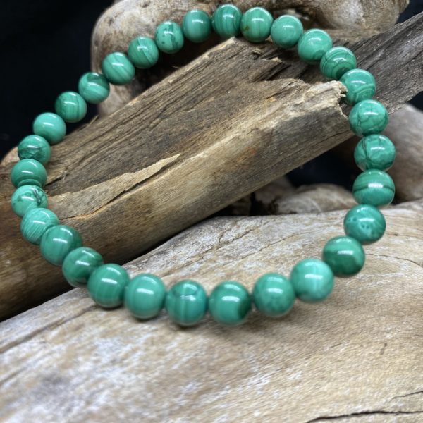 Bracelet Malachite 6mm